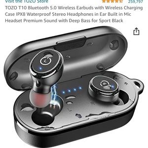 TOZO wireless Bluetooth ear buds